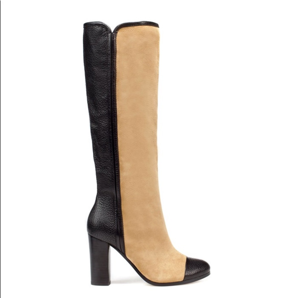 SOLD- Zara color block boots